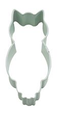 Picture of OWL POLY-RESIN COATED COOKIE CUTTER WHITE 8.3CM